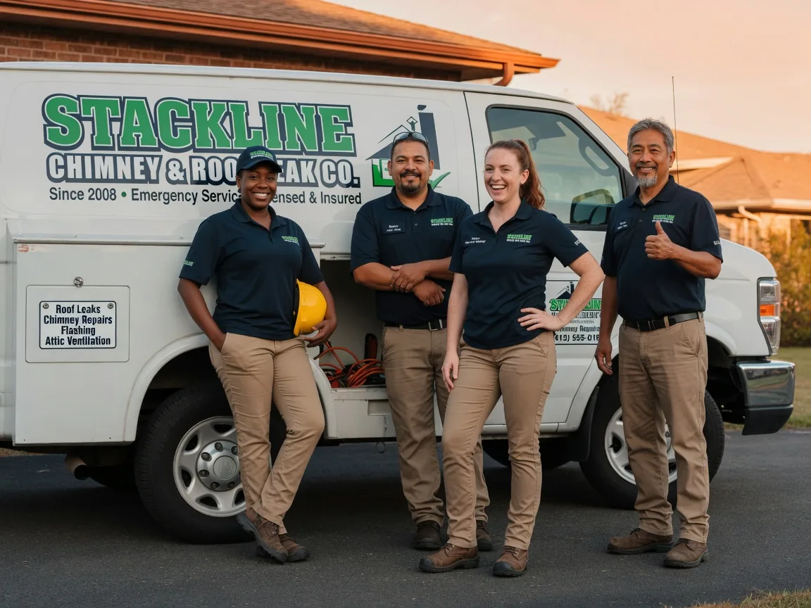 Chimney flashing repair company in Creole, LA